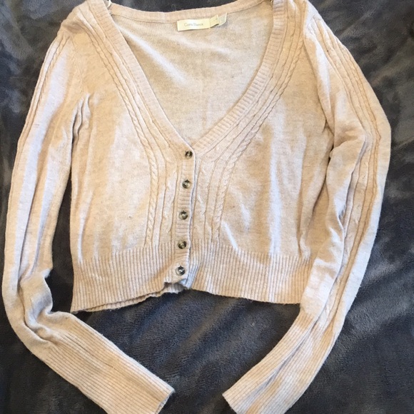 Costa Blanca Cream Colored Cardigan - Picture 1 of 4